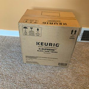 Brand New Keurig, Never Opened K-Supreme - Black